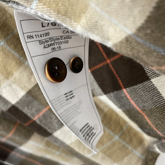 Men’s size large quicksilver flannel - Picture 5 of 7